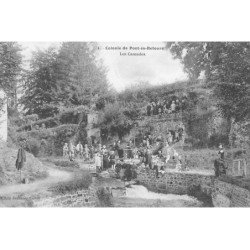 PONT-ES-RETOURS : colonie de pont-es-retours, les cascades - etat