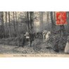 BLANGY : chasse à courre, dans une laye de la foret