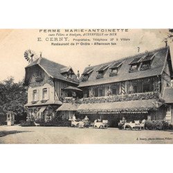 AUBERVILLE-sur-MER : ferme marie-antoinette E. Cerny restaurant de 1er ordre - tres bon etat