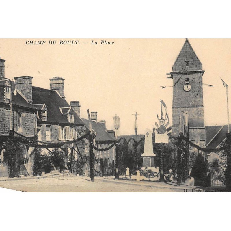 CHAMP-du-BOULT : la place - etat