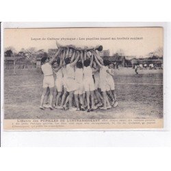 CANCALE: un match de basket-ball, l'oeuvre des pupilles de l'intransigeant, 10CPA, scout - très bon état