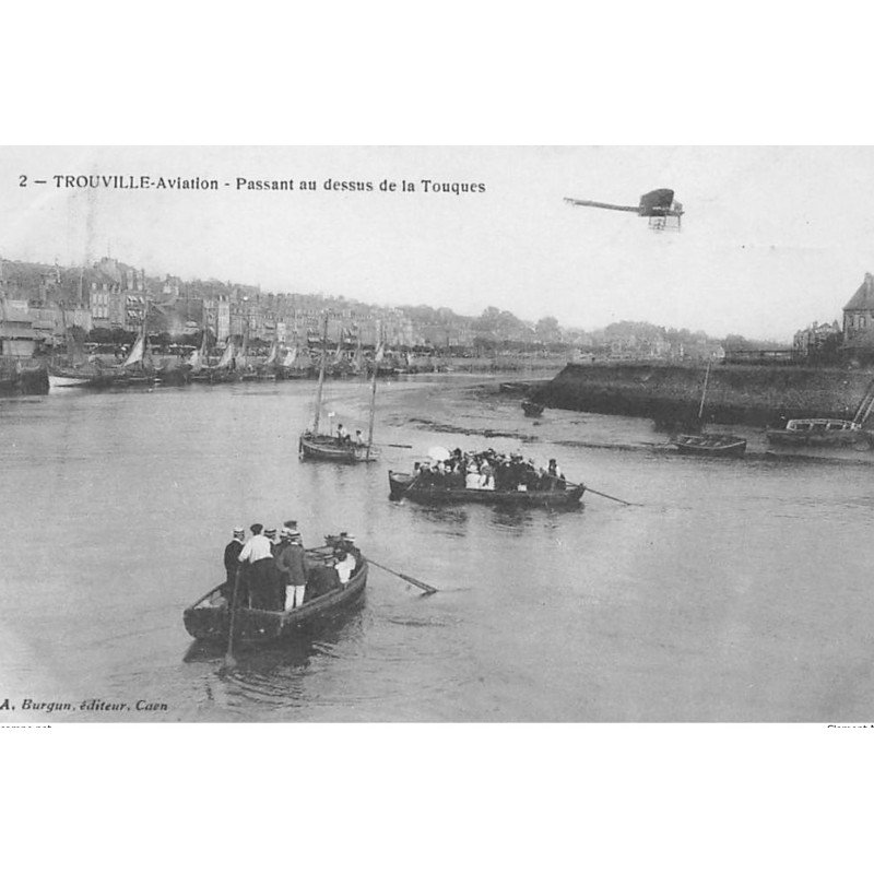 TROUVILLE : passant au dessus de la touques - tres bon etat