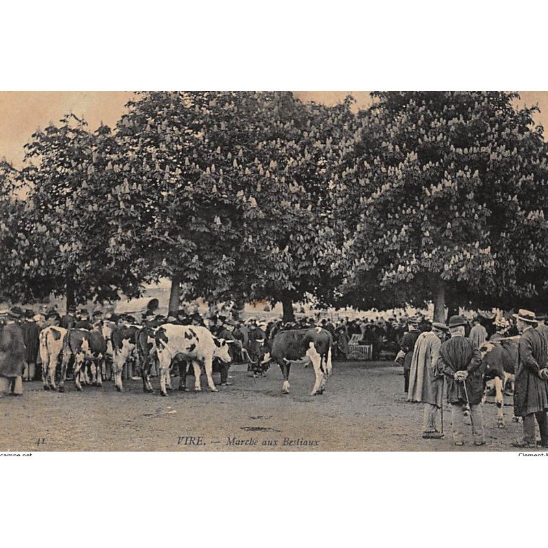 VIRE : marché aux bestiaux - tres bon etat