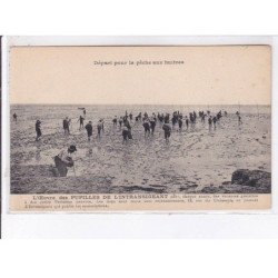 CANCALE: un match de basket-ball, l'oeuvre des pupilles de l'intransigeant, 10CPA, scout - très bon état