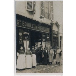 LA ROCHELLE : rue du temple, Grand bouillon populaire  - tres bon etat