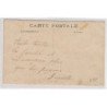 CARTE PHOTO A LOCALISER : personnages, chien, bureau n°10 - tres bon etat