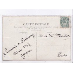 PONTOURNY: beaumont en vernon, château, 5CPA, personnages - très bon état