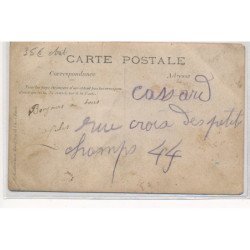 CARTE PHOTO A LOCALISER : bouillon restaurant P. RAY hotel billard vins restaurant ecuries et remises concert - etat