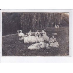 PONTOURNY: beaumont en vernon, château, 5CPA, personnages - très bon état