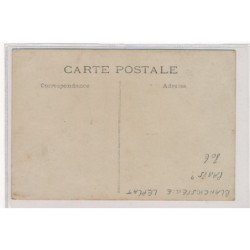 CARTE PHOTO A LOCALISER : paris(?) blanchisserie leplat, glacage americain housses et rideaux, vélo - tres bon etat