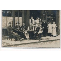 CARTE PHOTO A LOCALISER : paris(?) gaillac, café, apéro, plat du jour, restaurant - etat