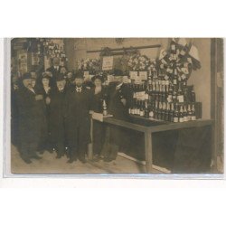 CARTE PHOTO A LOCALISER : paris(?) salon du vin, diplome d'honneur - tres bon etat