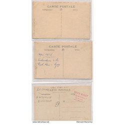 CARTE PHOTO A LOCALISER : lyon part-dieu 3CPA automobile militaire - tres bon etat