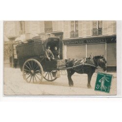 CARTE PHOTO A LOCALISER : attelage, orthopedie bandages - etat