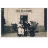 CARTE PHOTO A LOCALISER : haute-vienne(?) café-restaurant Mson Jouandeau, entreprise de maconnerie - tres bon etat