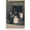 CARTE PHOTO A LOCALISER : paris(?), café - tres bon etat
