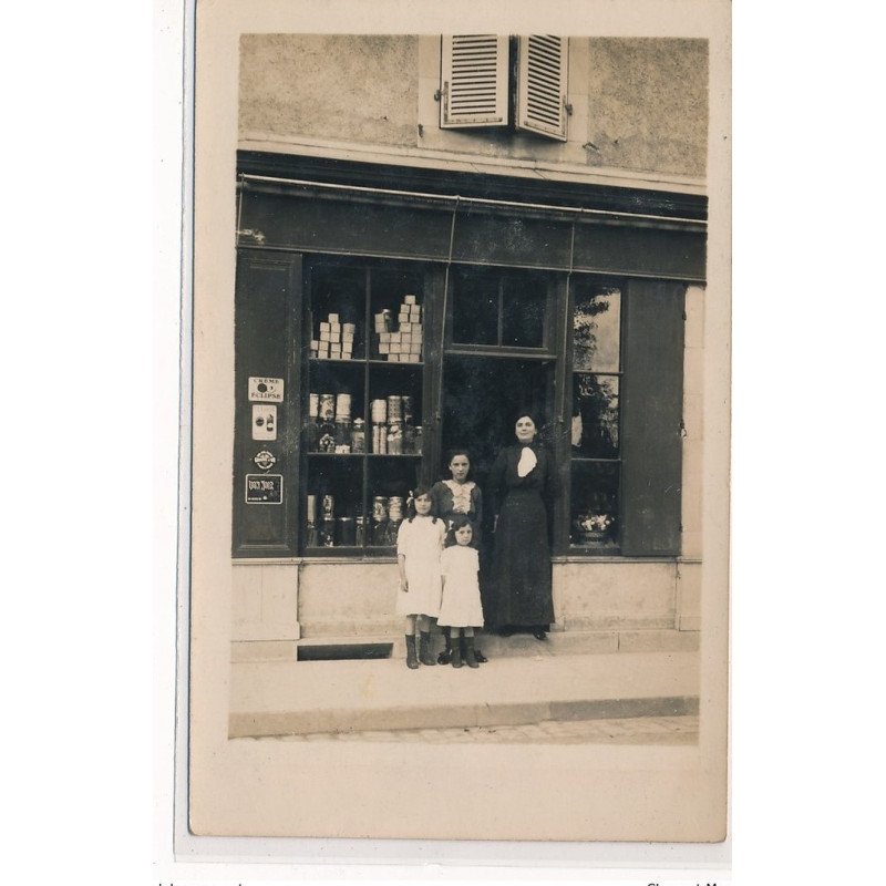 CARTE PHOTO A LOCALISER : epicerie - tres bon etat