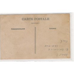 CARTE PHOTO A LOCALISER : paris(?) boucherie leriche - tres bon etat