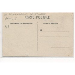 CARTE PHOTO A LOCALISER : teinturerie de plumes, paris(?), vélos - tres bon etat