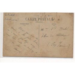 CARTE PHOTO A LOCALISER : boulangerie - etat (déchirure)