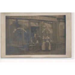 CARTE PHOTO A LOCALISER : paris(?) vins restaurant, vin gris de lorraine