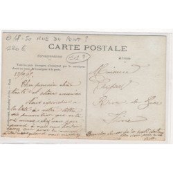 CARTE PHOTO A LOCALISER : 48-50 rue du pont(?) aude(?), epicerie comestibles, F. Fabre - tres bon etat