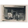 CARTE PHOTO A LOCALISER : paris(?) restaurant "au bon picolo" M. Sauvage - tres bon etat