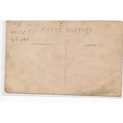 CARTE PHOTO A LOCALISER : paris(?) G. Gelin successeur de rougeot, vélo - etat