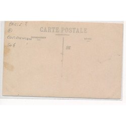 CARTE PHOTO A LOCALISER : paris(?) communion - tres bon etat