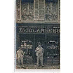 CARTE PHOTO A LOCALISER : boulangerie flamant, patisserie - etat