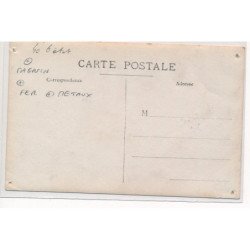 CARTE PHOTO A LOCALISER : magasin, fer, metaux - etat