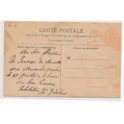 CARTE PHOTO A LOCALISER : buvette, gadebois debitant, bois, charbon - tres bon etat