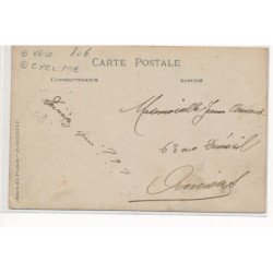CARTE PHOTO A LOCALISER : cafe du commerce, velo, cyclisme - etat