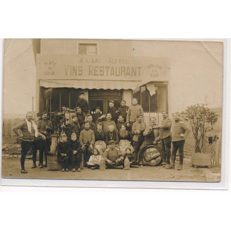 CARTE PHOTO A LOCALISER : a l'ami alfred vins restaurant - etat