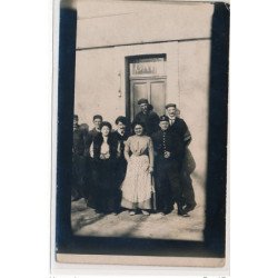 CARTE PHOTO A LOCALISER : café - tres bon etat