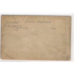 CARTE PHOTO A LOCALISER : paris(?) boucherie - etat