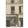 CARTE PHOTO A LOCALISER : paris(?) mercerie, maison delsouc(?) - etat