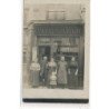 CARTE PHOTO A LOCALISER : paris(?) cordonnerie, chaussures confection, J. Jameton - etat