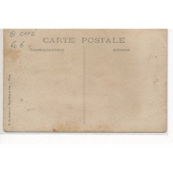 CARTE PHOTO A LOCALISER : paris(?) marchais, café - tres bon etat