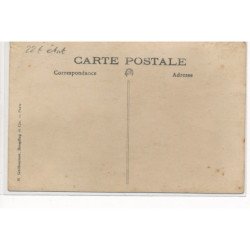 CARTE PHOTO A LOCALISER : paris(?) restaurant, café, personnages - etat