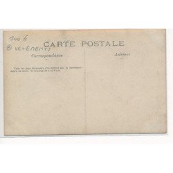 CARTE PHOTO A LOCALISER : paris(?) vetements, "au bon enfant" - tres bon etat