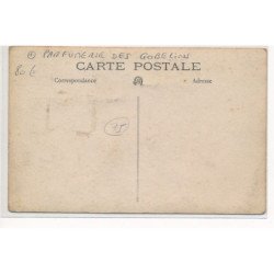 CARTE PHOTO A LOCALISER : paris(?) parfumerie des gobelins le royal gailla, glace - tres bon etat