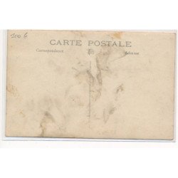 CARTE PHOTO A LOCALISER : paris(?) bouchere A. L'huillier 6 avril 1928 - tres bon etat