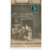 CARTE PHOTO A LOCALISER : paris(?) georges morin, magasin - tres bon etat