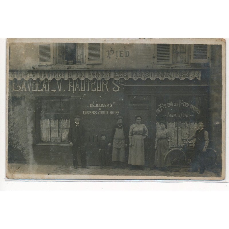 CARTE PHOTO A LOCALISER : pied, Lavocat V. Hauteur dejeuners diners & toute heure restaurant hotel - etat