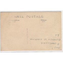 CARTE PHOTO A LOCALISER : paris(?) chapellerie magasin de chapeaux - tres bon etat