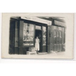 CARTE PHOTO A LOCALISER : paris(?) nouvelle diamntine - tres bon etat