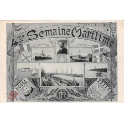 NANTES - 4me Semaine Maritime - Août 1908 - très bon état