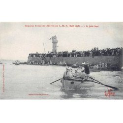 NANTES - Grande Semaine Maritime LMF - Août 1908 - La Jetée Nord - très bon état