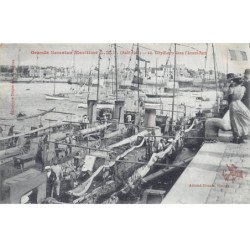 NANTES - Grande Semaine Maritime LMF - Août 1908 - Torpilleurs dans l'Avant Port - très bon état